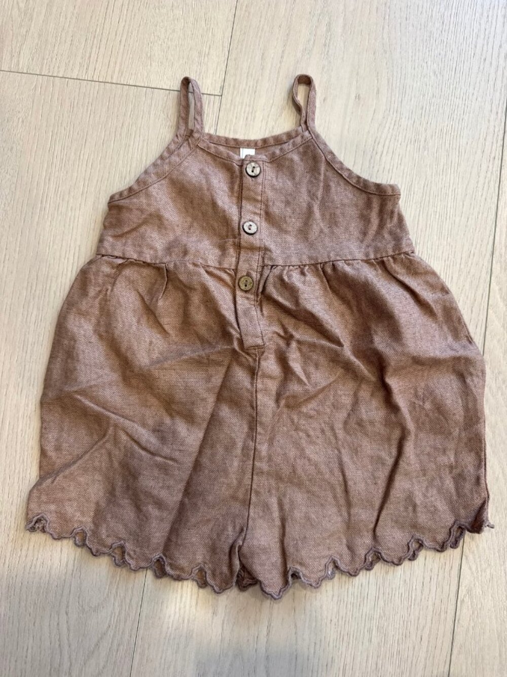 Rylee + Cru One Piece 12-18M Clay Brown